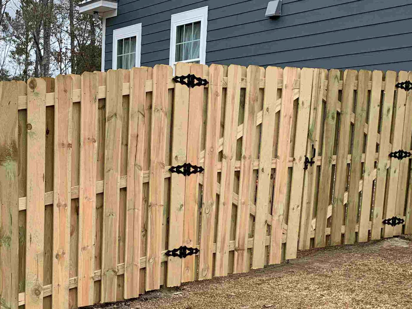 wood fence Denny Terrace South Carolina
